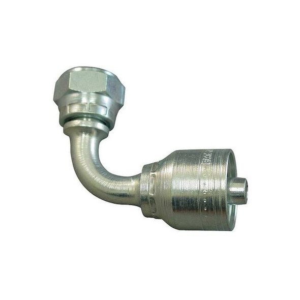 Eaton Aeroquip Hose Fitting,Metric Heavy,90,1/4,M18X1.5 1A6DSB4