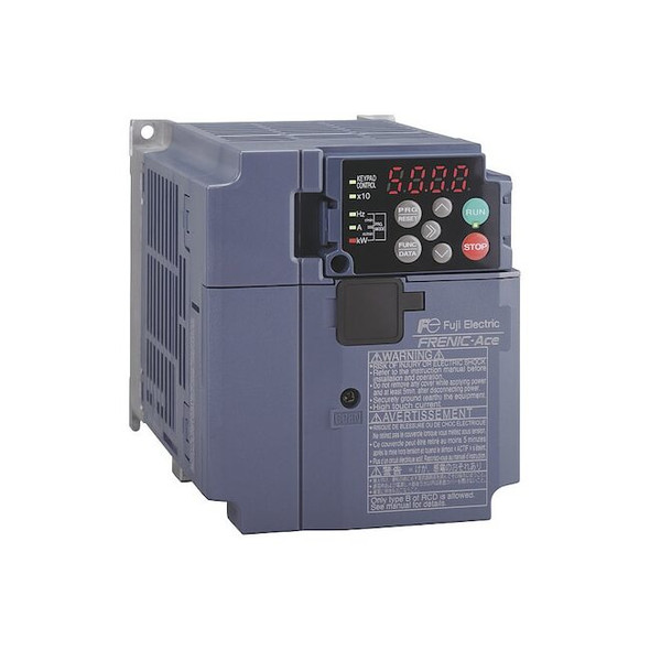 Fuji Electric Variable Frequency Drive, Blue FRN0044E2S-4GB