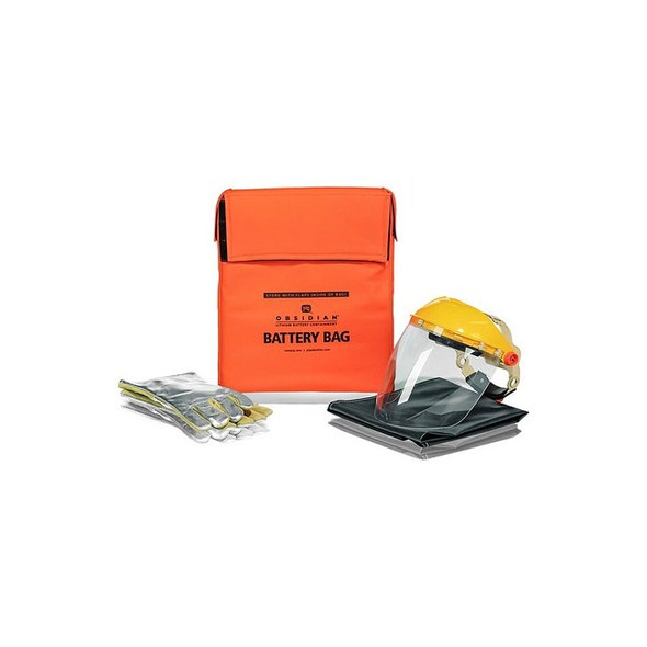 Pig Battery Containment Bag Kit, Orange BAT321