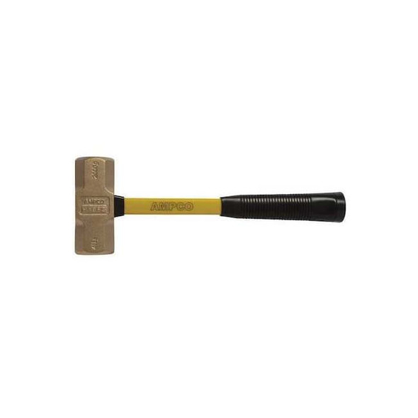 Ampco Safety Tools Blacksmith Hammer,4 lb.,11" L,Fiberglass H-182FG