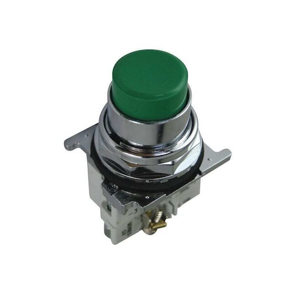 Eaton Non-Illuminated Push Button,30mm,Green 10250T25G
