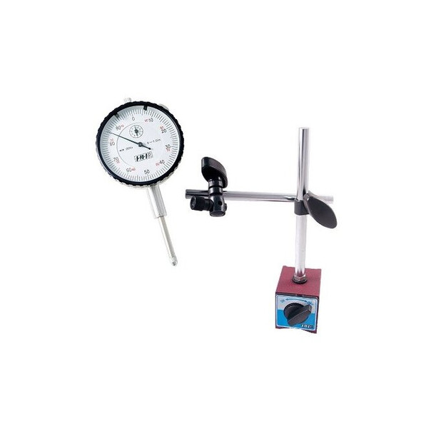 Hhip 1" Dial Indicator & Standard Pro Magnetic Base Set 4401-0017