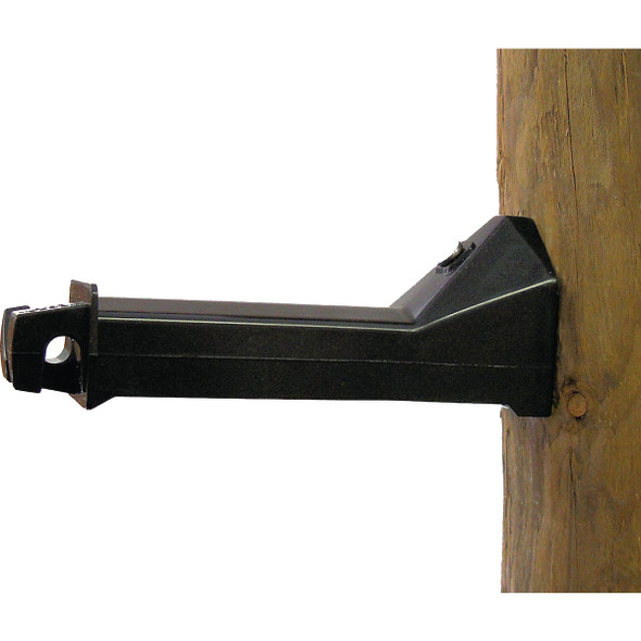 Dare Wood Post 5 In. Black Insulator Extender (15-Pack) WOODEX-5WP-15B