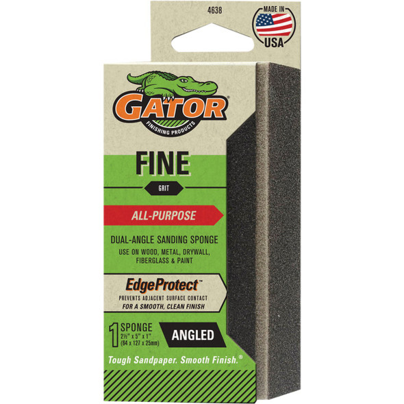 Gator Medium Wedge Sanding Sponge 4637GA