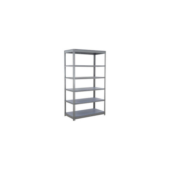 Global Industrial 6 Shelf Commercial Duty Boltless Shelving Starter 36""W x 24""