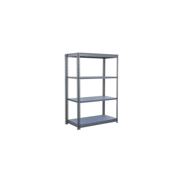 Global Industrial 4 Shelf Commercial Duty Boltless Shelving Add On 48""W x 18""D