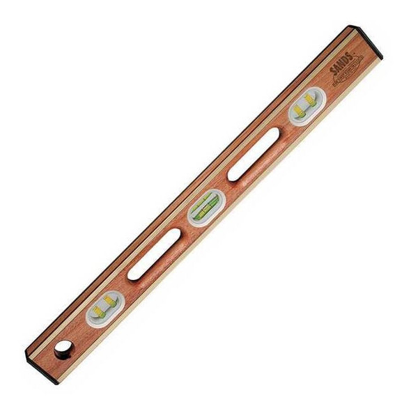 Kraft Tool Box Level,Brass/Mahogany,48 in L,6 Vials SL12AB48
