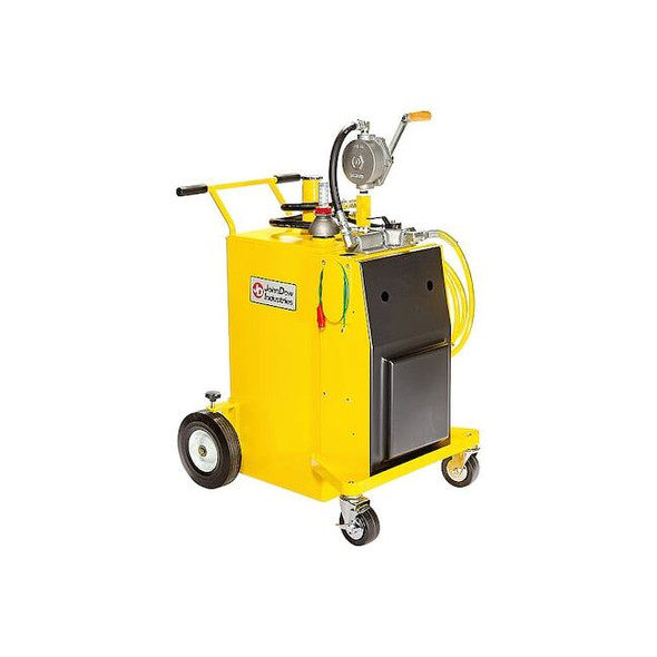 Johndow Industries Fuel Caddy,30 gal,Diesel,Yellow,Steel FC-P30-UL-D