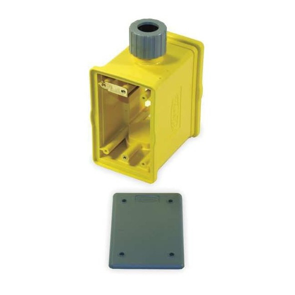 Electrical Box, 32 cu in, FSCC Box Type, 1 Gang, Valox, Rectangular Shape