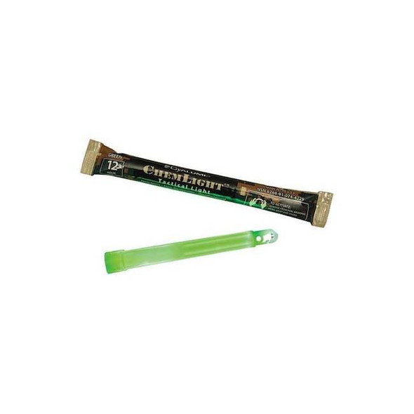 Chemlight by Cyalume Technologies Lightstick,Green,12 hr.,6 in. L,PK500 9-27017