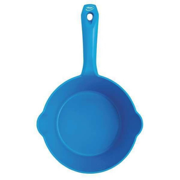 Vikan Large Hand Scoop,Blue,13" L,8-1-4" W 56823