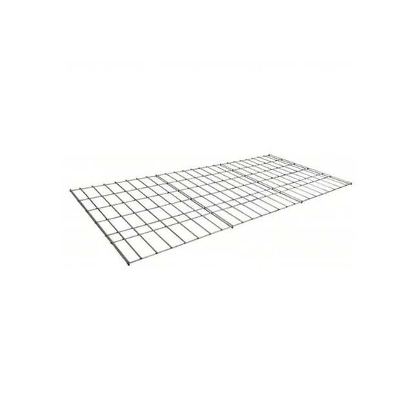Lyon Use with Bulk Storage Rack, Steel, 48 in W, 36 in D, Galvanized WG4836