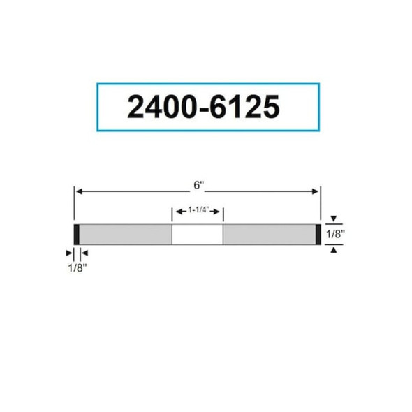 Hhip 6 X 1-8 X 1-1-4" D1A1 Diamond Wheel 2400-6125