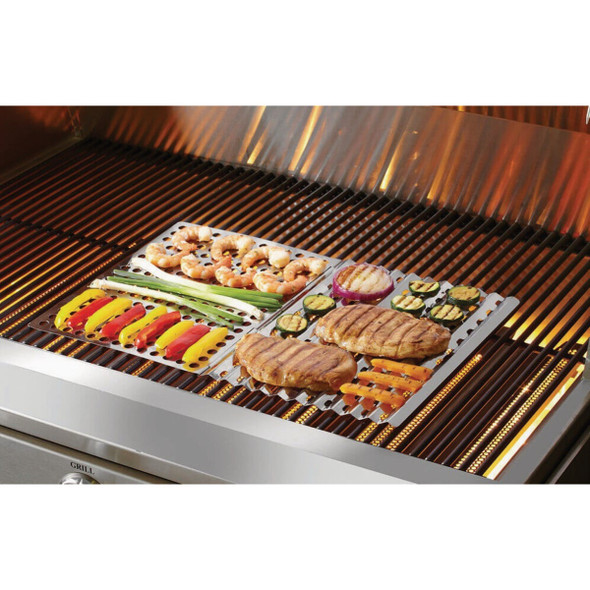 Mr. Bar-B-Q 12 In. x 18 In. Stainless Steel Reusable BBQ Sheet 06039Y Pack of 6 889536