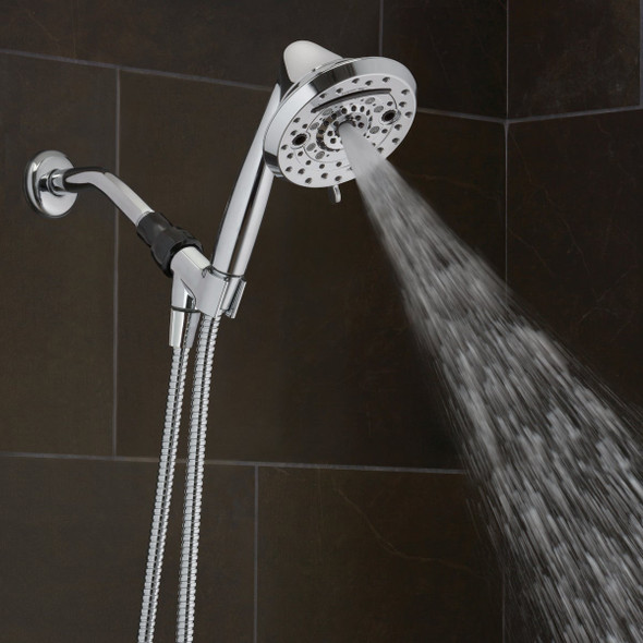 Oxygenics Amp 10-Spray 1.8 GPM Handheld Showerhead, Chrome 51188 489486