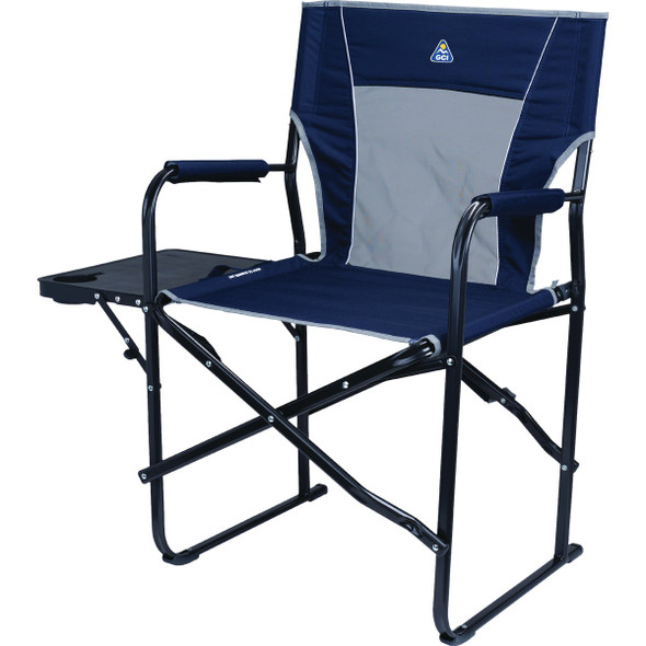 GCI Outdoor Slim-Fold Indigo Blue Director Chair 36560