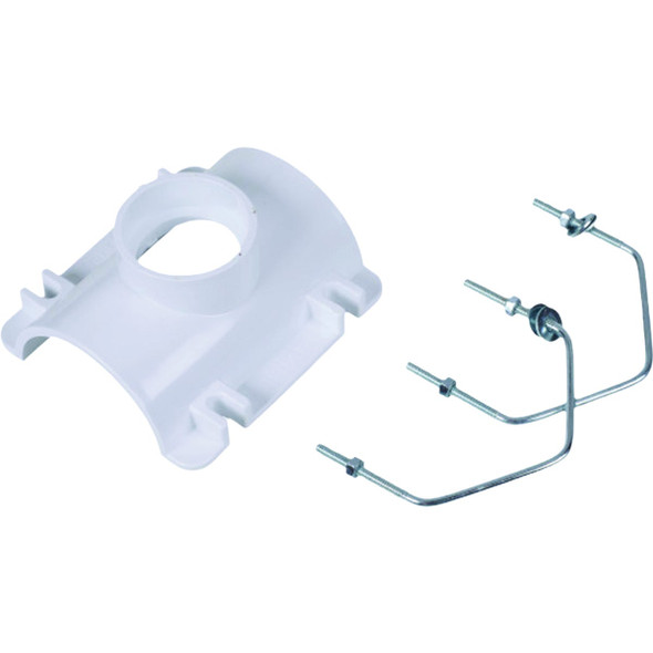 Oatey 3 In. x 2 In. Schedule 40 DWV PVC Saddle Tee Pipe Kit 43789