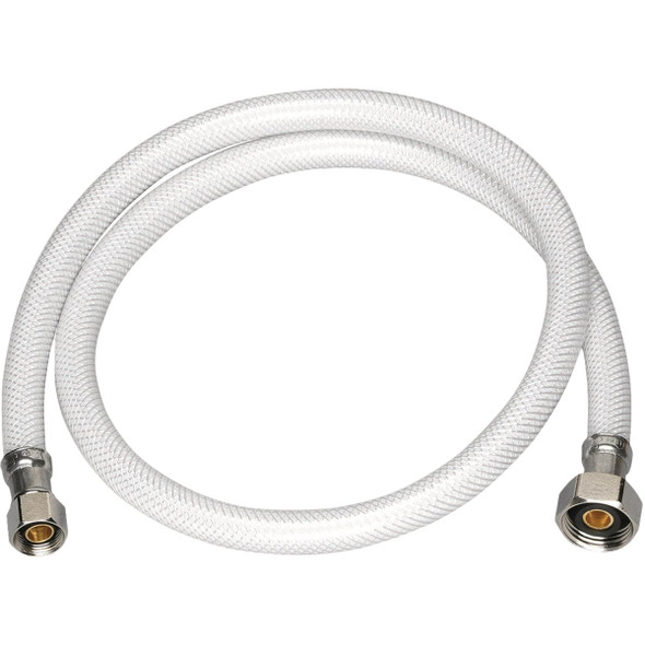 Homewerks 3/8 In. OD X 1/2 In. IPS X 20 In. Poly Vinyl Faucet Supply Line