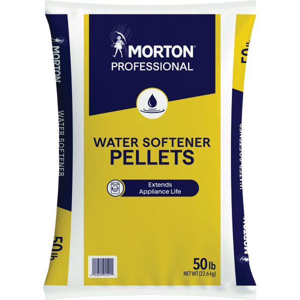 Morton Clean & Protect 50 Lb. Water Softener Salt Pellets F125010000G