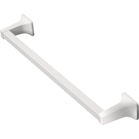 HomePointe 24 In. White Towel Bar 228787