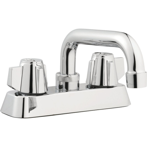 HomePointe 4 In. Chrome Centerset Laundry Faucet 623662