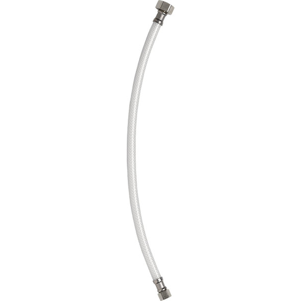 Homewerks 3/8 In. OD x 1/2 In. IPS x 12 In. Poly Vinyl Faucet Supply Line