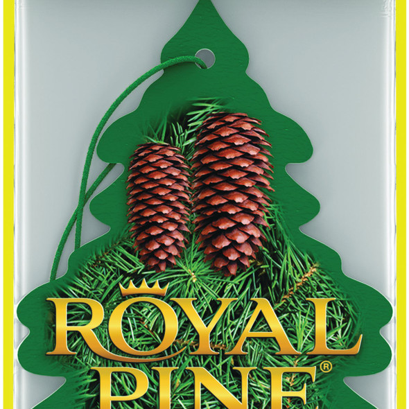 Little Trees Car Air Freshener, Royal Pine (3-Pack) U3S-32001