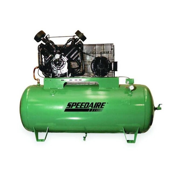 Speedaire Electric Air Compressor,2 Stage,17.3 cfm 1WD82