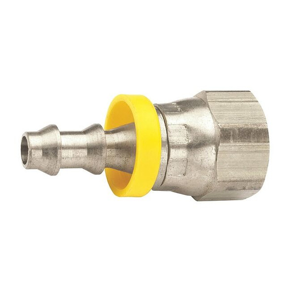 Dixon Push on Hose Fitting,1"x1",BarbxUNF 2881621SS