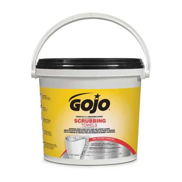 Gojo Hand Towels,10-1/2" x 12-1/4" ,Citrus 6398-02