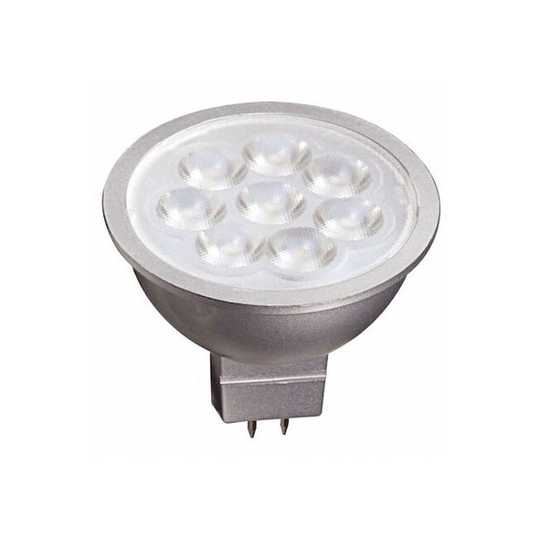 Satco 6.5W LED MR16 LED 3500K 40' beam GU5.3 12V AC/DC S9497