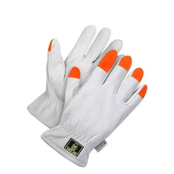 Bdg Cut-Resistant Leather Gloves, Cut Level A5 ,S 1 PR 20-9-1891-S