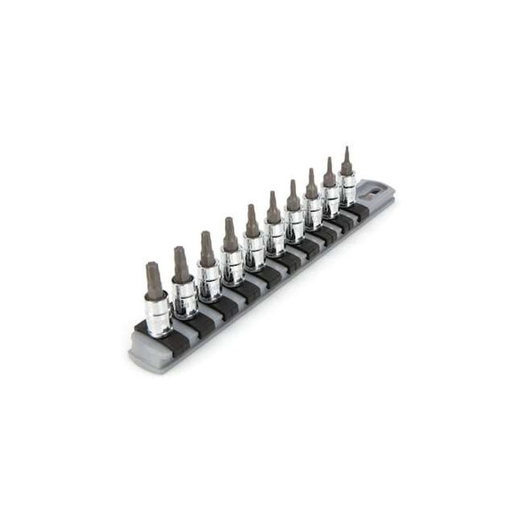 Tekton Socket Set,Steel,8 1/8 in L SHB90103