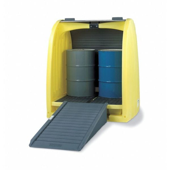 Enpac Rolltop Drum Spill Cntnmnt,72 in. H 4062-YE
