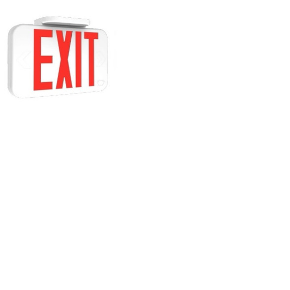 Keystone KT-EX-TP1-WH3RG-SU Red/Green Universal LED Exit Sign Thermo Plastic
