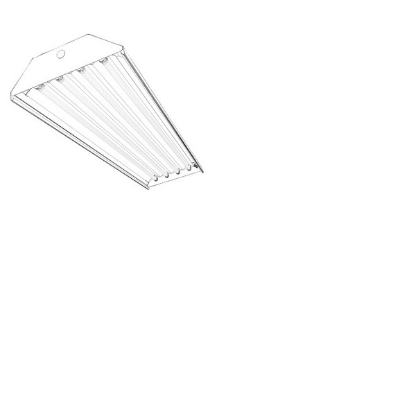 ESI F-14HSWR4L-T5-LED-PW 4' 4-Lamp T5 Type B Ready LED Fixture Single-End Power