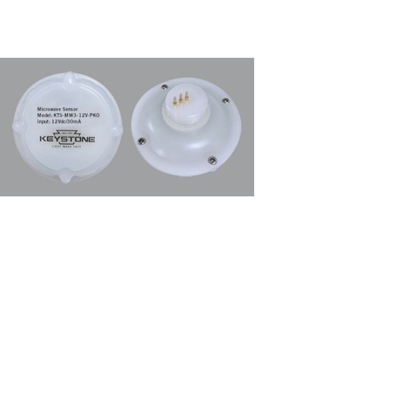 Keystone KTS-MW3-12V-PKO Microwave Occupancy Sensor for ALED Area Lights 12V