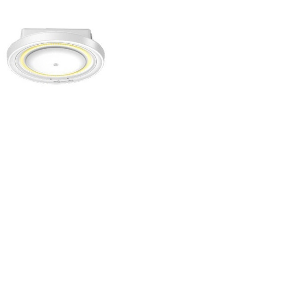 Keystone KT-CLED40PS-S2-OSH-8CSB-VDIM-W 9" Round White LED Canopy OpticSwap 40W/30W/20W 3000K-5000K