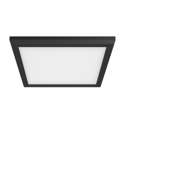 Satco Nuvo 62-1725 Blink 9" Square Surface Mount 13W 120V 2700K-5000K Black