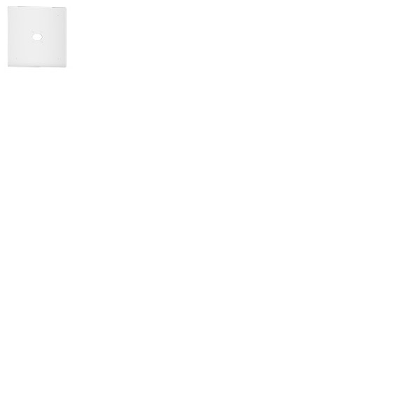 Keystone KT-CLED-BP-15-W White Mounting Backplate for LED Canopies