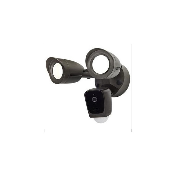 Satco Starfish 65-902 Brown Bullet Flood Outdoor Smart Security Camera