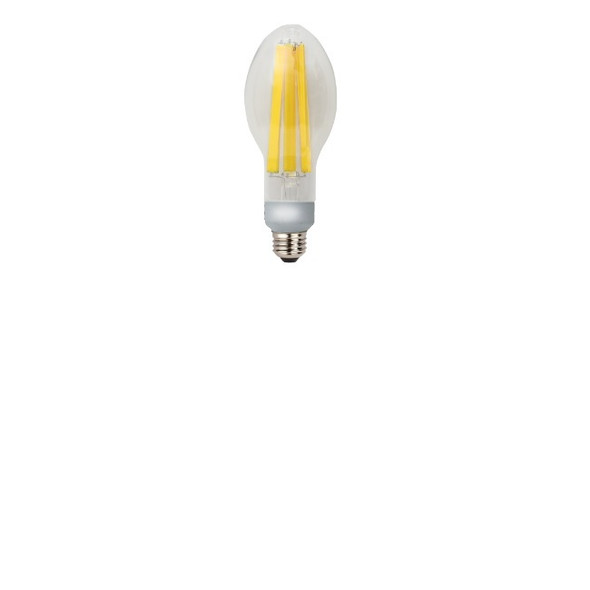 TCP FED23TURTLE HID LED Filament Lamp 25W 1800K 590nm ED23 E26 Clear