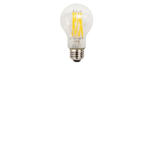 TCP FA19D6030E26SCL95 Dimmable LED A19 8W Clear 95 CRI E26 Bulb 3000K