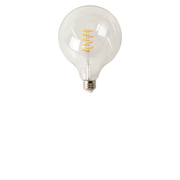 TCP FG40D2518VC Dimmable Spiral Filament LED G40 5W Clear Antique E26 1800K