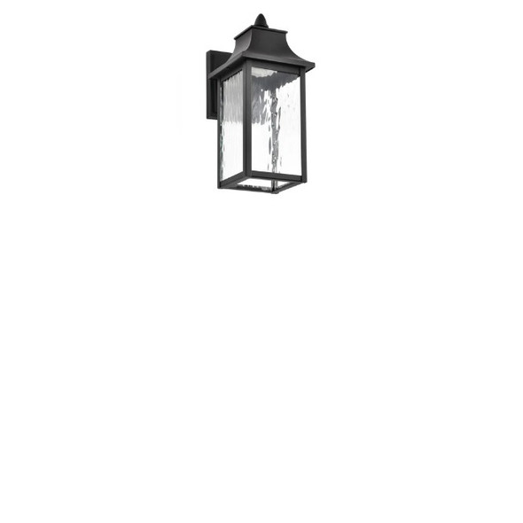 Satco Starfish 62-5997 Austen River Smart Outdoor Small Wall Sconce Matte Black