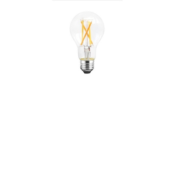 Satco Starfish S11274 7.5A19/LED/TW/CL/T20/SF Smart WiFi LED A19 7.5W Clear Tunable White Case/12