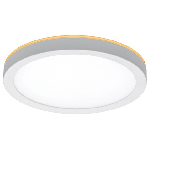 ETI 56568114 7.5" Snap-Fit Ceiling Light Integrated Nightlight 12W White Finish