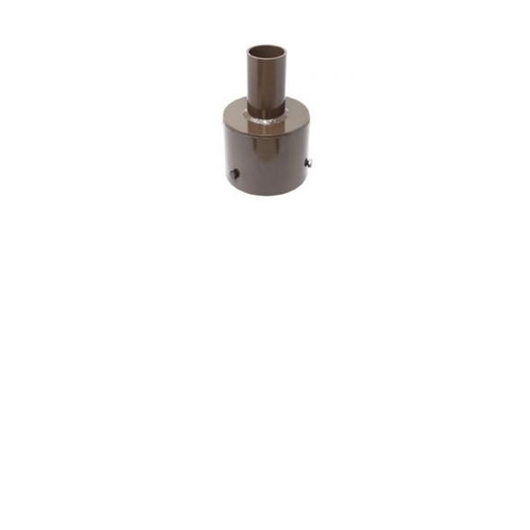 Light Efficient Design Solera SL-SAL-BKT-RT-3-BK-G1 3" Round Tenon Bracket for Solar Area Light