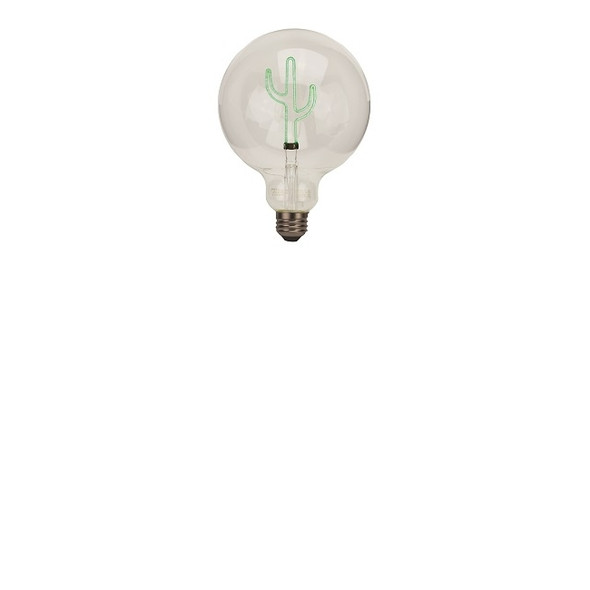 TCP FSG40CACTUSBD LED G40 Globe Cactus Shape Base-Down Green E26 120V