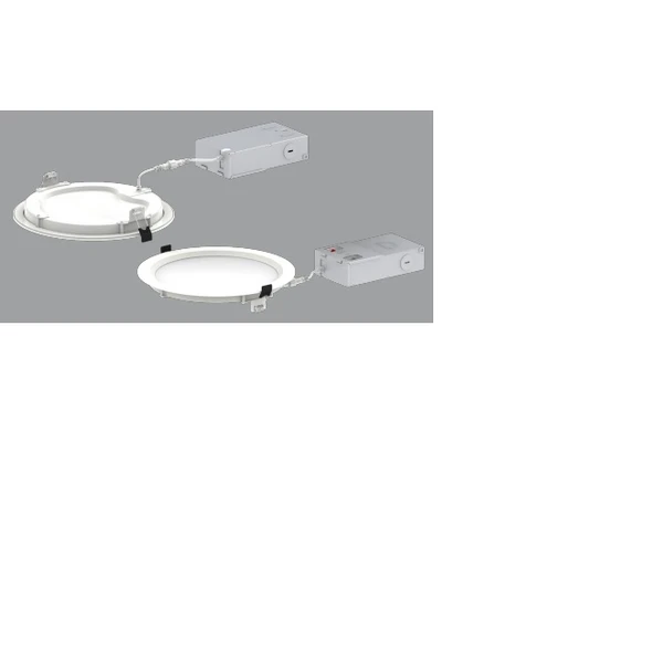Keystone KT-WDLED23PS-8B-9CSF-VDIM Circa 8" Recessed Wafer LED Downlight 27K-5K